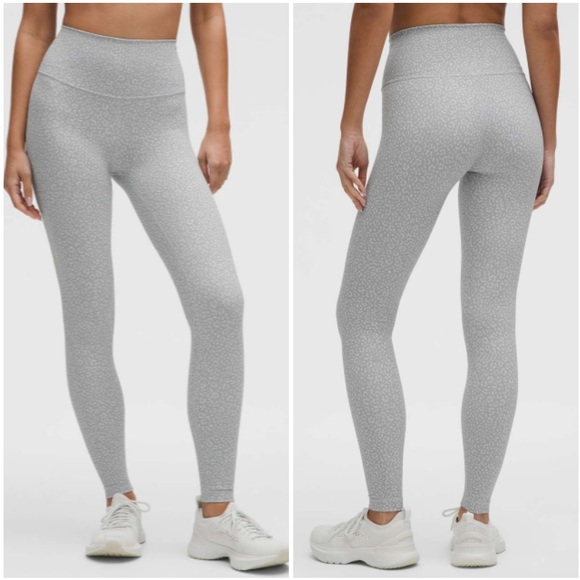Lululemon Wunder Train High-Rise Tight 28" Leopard Daisy Starlight Multi Size 0 - Picture 1 of 12